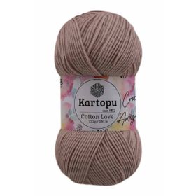 Kartopu K850 100 gr Bej Cotton Love El Örgü İpi