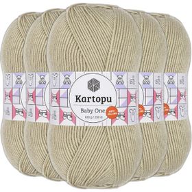 Kartopu K861 Baby One Taş Rengi Bebe Yünü