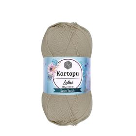 Kartopu K861 Bej Lotus El Örgü İpi