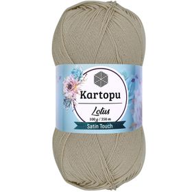Kartopu K861 Bej Lotus El Örgü İpi