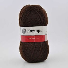 Kartopu K890 Kristal Kahverengi El Örgü Patik İpi
