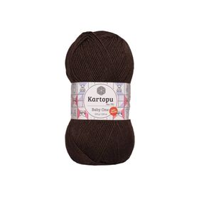 Kartopu K890 Kristal Kahverengi El Örgü Patik İpi
