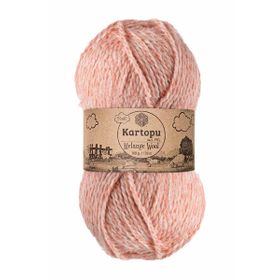 Kartopu K9003 Pembe Melange Wool El Örgü İpi