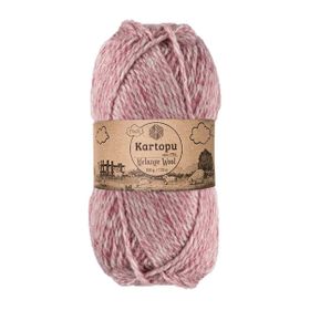 Kartopu K9005 Gül Kurusu Melange Wool El Örgü İpi