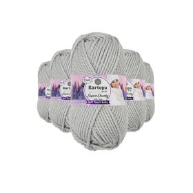 Kartopu K914 100 gr Süper Chunky Kalın Kışlık El Örgü İpliği