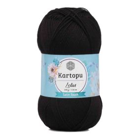 Kartopu K940 100 gr Siyah Lotus El Örgü İpi