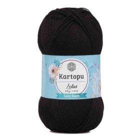 Kartopu K940 100 gr Siyah Lotus El Örgü İpi