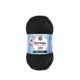 Kartopu K940 100 gr Siyah Lotus El Örgü İpi