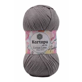 Kartopu K990 Gri Cotton Love 100 gr El Örgü İpi