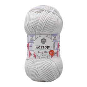Kartopu K992 100 gr Açık Gri Baby One El Örgü İpi
