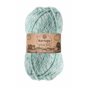 Kartopu Mint K9000 Melange Wool El Örgü İpi