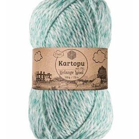 Kartopu Mint K9000 Melange Wool El Örgü İpi