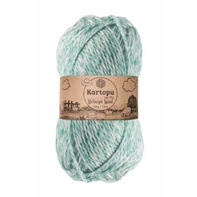 Kartopu Mint K9000 Melange Wool El Örgü İpi