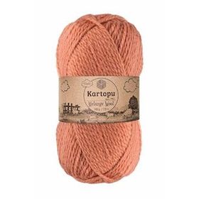 Kartopu Soğan Kabuğu K784 Melange Wool El Örgü İpi
