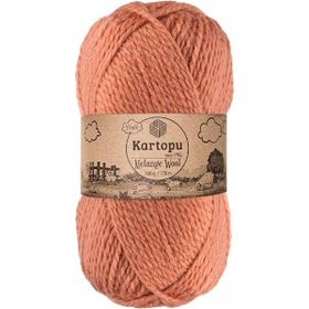 Kartopu Soğan Kabuğu K784 Melange Wool El Örgü İpi