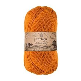 Kartopu Tarçın K1854 Melange Wool El Örgü İpi