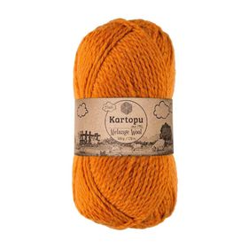 Kartopu Tarçın K1854 Melange Wool El Örgü İpi