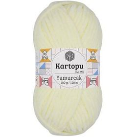 Kartopu Yumurcak Kadife Krem K335 El Örgü İpi