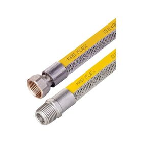 KAS 1/2 125 cm Ocak Örgülü Doğalgaz Bağlantı Flexi
