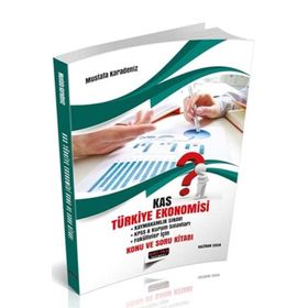 KAS Türkiye Ekonomisi Konu ve Soru Kitabı 2020 - Savaş Yayınları