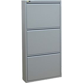 Kaser 3 lü Metal Ayakkabılık