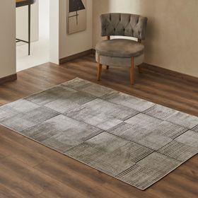 Kaşmir 7/24 İskandinav Elin Gri 160x230 cm Halı