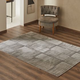 Kaşmir 7/24 İskandinav Elin Gri 80x150 cm Halı