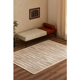 Kaşmir 7/24 İskandinav Greta Bej 160x230 cm Halı