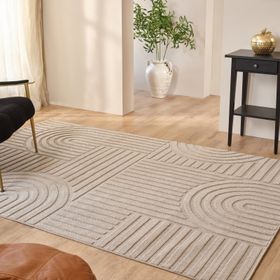 Kaşmir Halı İskandinav Rune Beige 80x300 cm Halı