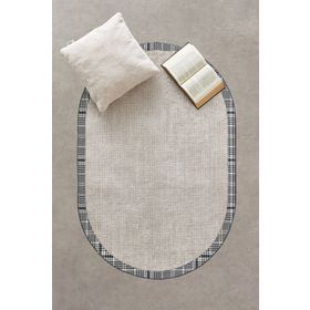 Kaşmir Halı Sare Dijital Yıkanabilir Kaymaz Amy P 100x150 cm Halı