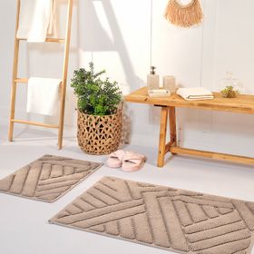 Kaşmir Home Gustav 60x90-40x60 cm Bej Paspas