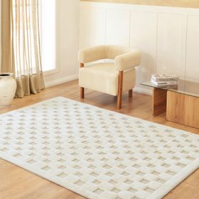 Kaşmir Süpersoft Joy White 80x150 cm Halı