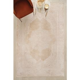 Kaşmir Viskon Premium Alaz Bej 120x180 cm Halı