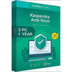 Kaspersky 3 Kullanıcılı 1 Yıllık Antivirüs