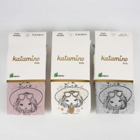 Katamino K37008 Asorti Mistar Baskılı Kız Külotlu Çorap