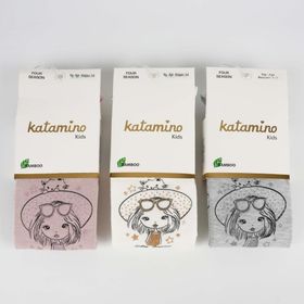 Katamino K37008 Asorti Mistar Baskılı Kız Külotlu Çorap