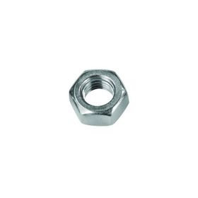 Katar M22 DIN934 Ak Çelik Beyaz Somun