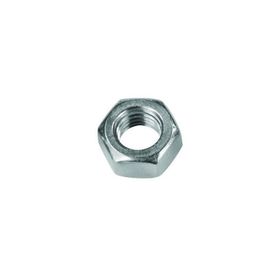 Katar M22 DIN934 Ak Çelik Beyaz Somun