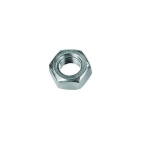 Katar M22 DIN934 Ak Çelik Beyaz Somun