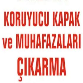 Katar Market Koruyucu Kapak ve Muhafazaları Çıkarma Uyarı Levhası
