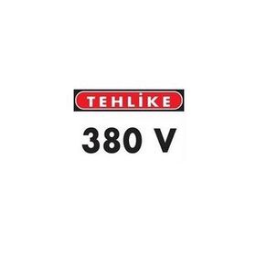 Katar Market Tehlike 380v Uyarı Levhası