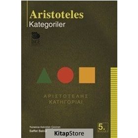 Kategoriler - Aristoteles