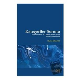Kategoriler Sorunu - Hatice Kırmacı