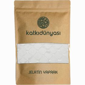 Katkı Dünyası 100 gr Yaprak Jelatin
