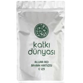 Katkı Dünyası E129 Allura Red 1 kg Toz Gıda Boyası
