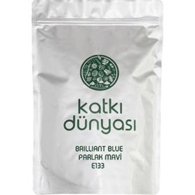 Katkı Dünyası E133 Brilliant Blue 1 kg Toz Gıda Boyası