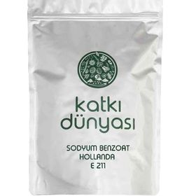 Katkı Dünyası E211 250 gr Sodyum Benzoat Hollanda