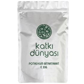 Katkı Dünyası E336 100 gr Potasyum Bitartarat