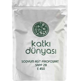 Katkı Dünyası E450 100 gr Sodyum Asit Pirofosfat Sapp28