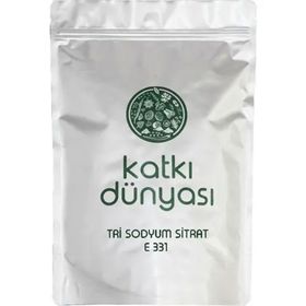 Katkı Dünyası Tri Sodyum Sitrat E331 100 gr Toz